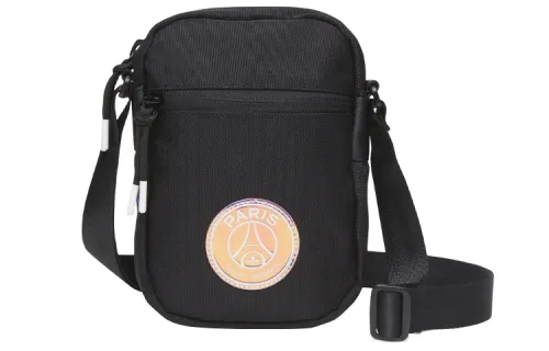 Jordan Polyester Shoulder Bag, Crossbody Bag Regular Unisex Black