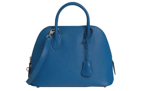 HERMES Bolide Epsom Calfskin Bowling Bag, Handbag, Shoulder Bag, Crossbody Bag Women's 71 Bleu France French Blue
