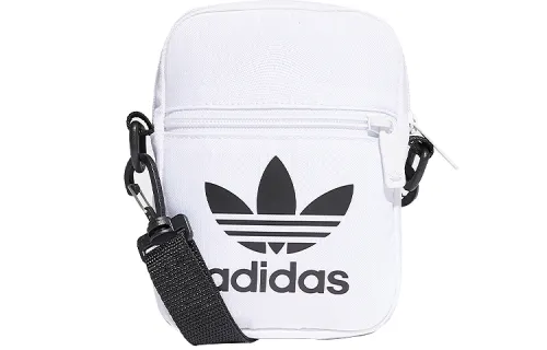 Adidas Originals Polyester Shoulder Bag, Crossbody Bag Regular Unisex White