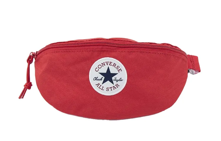 Converse Polyester One Shoulder Crossbody Fanny Pack Regular Unisex True Red