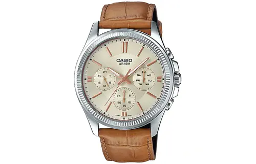 CASIO Men Standard Series Coffee Watch MTP-1375L-9A