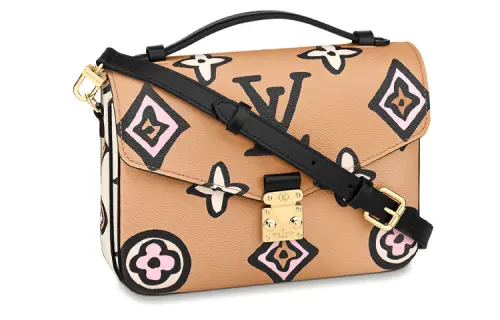 LOUIS VUITTON Pochette Metis Wild At Heart Arizona Beige