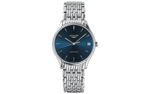 LONGINES Lvya Collection Automatic Mechanical Movement Women's Watch 30mm Blue Dial Stainless Steel Case