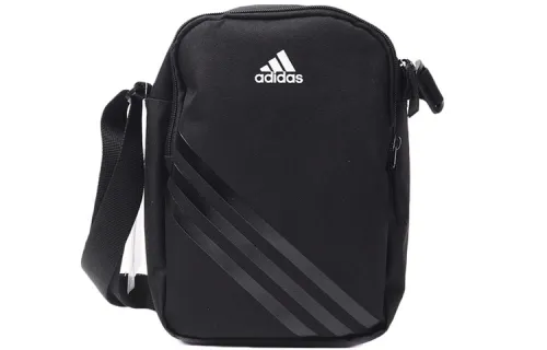 Adidas Polyester Crossbody Bag, Shoulder Bag Unisex Black