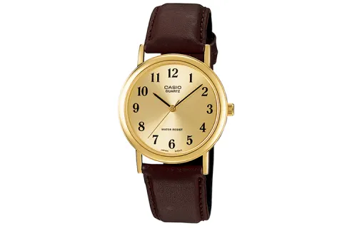 CASIO Men Standard Series Gold Watch MTP-1095Q-9B1