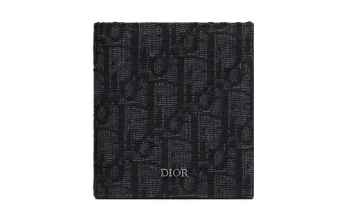 DIOR Fabric Wallets Men's Black