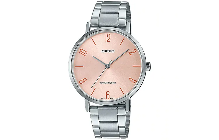 CASIO Women's Standard Series Pink Watch LTP-VT01D-4B2