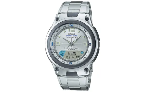 CASIO Men YOUTH Silver Watch AW-82D-7A