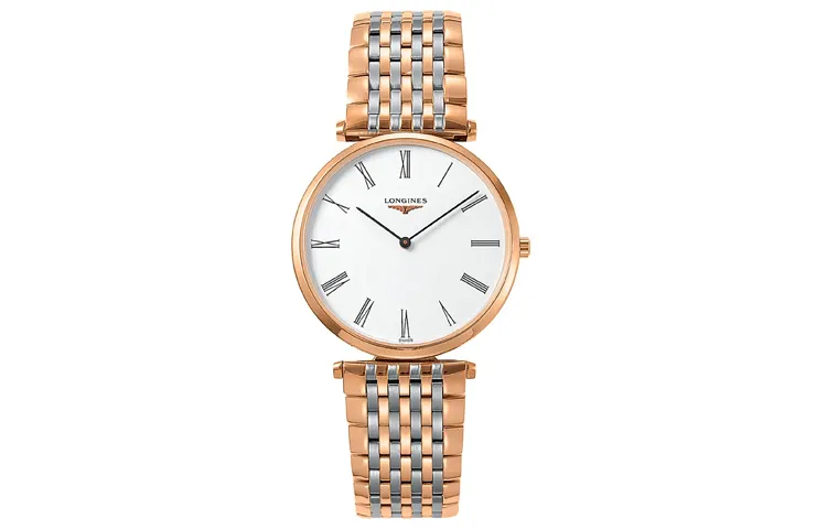 LONGINES Jialan Collection Quartz Movement Fashion Men's Watch 36mm White Dial