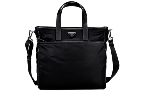 PRADA Business Nylon Shoulder Bag, Crossbody Bag, Handbag Men's Black