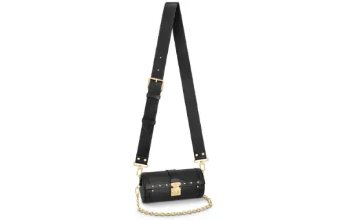 LOUIS VUITTON Papillon Trunk Epi Black