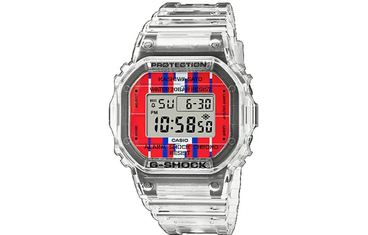 CASIO Men G-SQUAD Series Red Watch DWE-5600KS-7JR