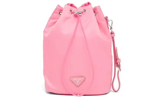 PRADA Nylon Makeup Bag Toiletry Bag Women's Begonia Pink