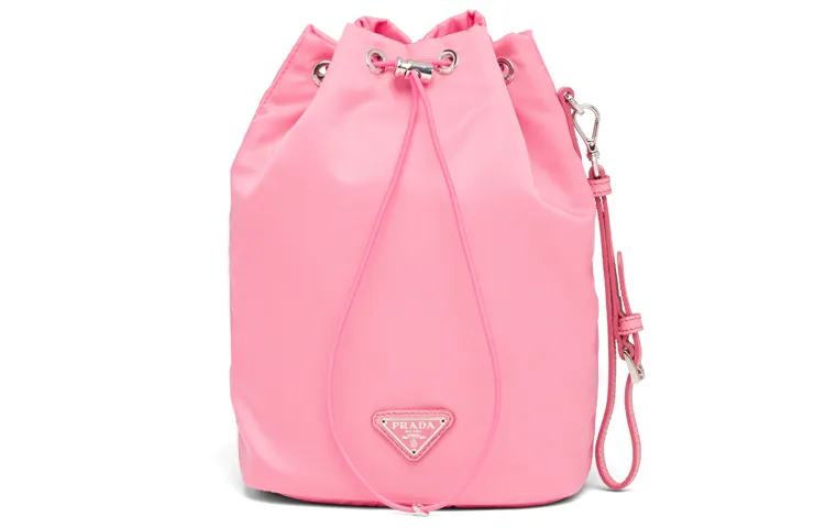PRADA Nylon Makeup Bag Toiletry Bag Women's Begonia Pink
