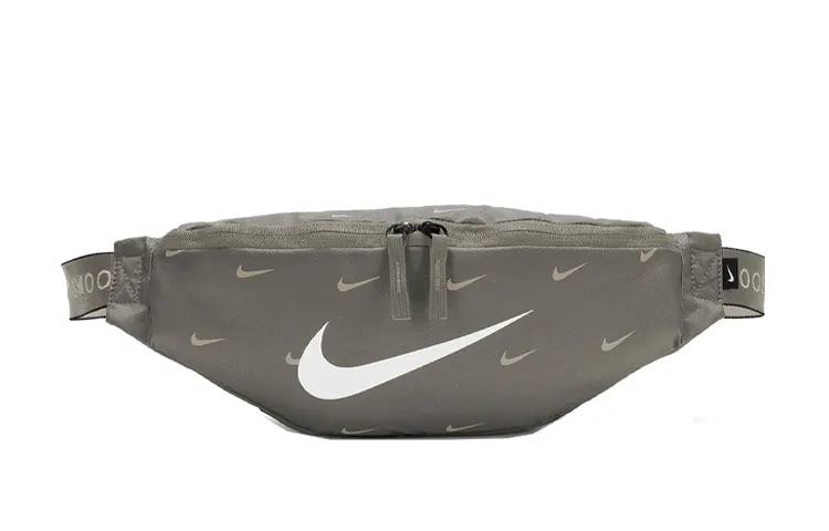 Nike Fabric One Shoulder Crossbody Sling Bag, Fanny Pack Regular Unisex Khaki