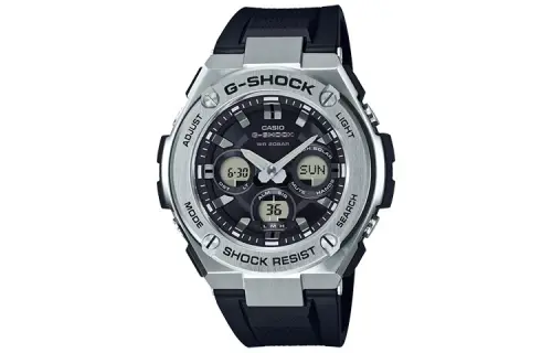 CASIO Men G-STEEL Series Black Watch GST-S310-1A