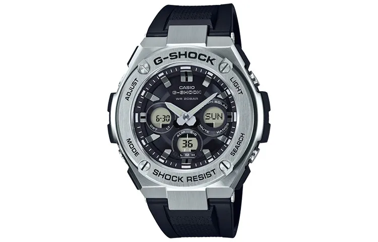 CASIO Men G-STEEL Series Black Watch GST-S310-1A