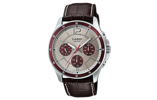 CASIO Men Standard Series Gray Watch MTP-1374L-7A1V