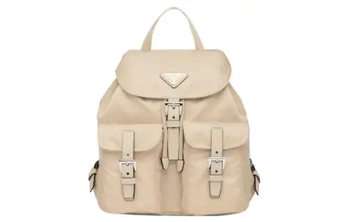 PRADA Re Nylon Recycled Nylon Backpack Small Women's Desert Yellow