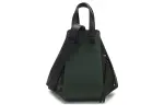 LOEWE Hammock Cow Leather Hammock Bag, One Shoulder Handbag Women's Vintage Green
