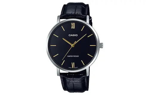 CASIO DRESS Analog MTP-VT01L-1B Silver Watch MTP-VT01L-1B