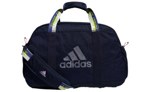 Adidas Polyester Clothing Bag Handbag Unisex Blue