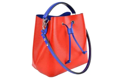 LOUIS VUITTON NéoNoé Epi Cow Leather Bucket Bag, Handbag, Shoulder Bag, Crossbody Bag Medium Women's Orange