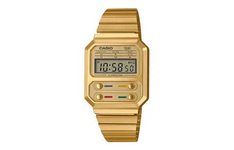 CASIO Men YOUTH Gold Watch A100WEG-9APR