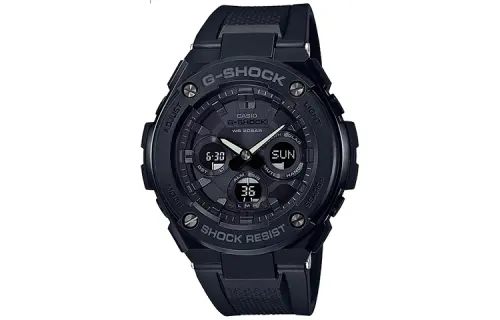 CASIO Men G-STEEL Series Black Watch GST-S300G-1A1