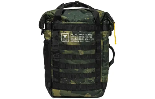 Under Armour Under Armour Polyester Travel Bag Backpack Unisex Green Camouflage