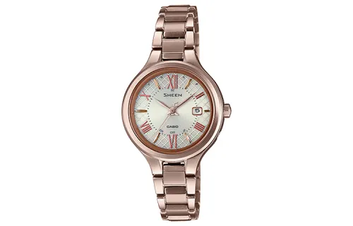CASIO Women's SHEEN White Watch SHW-7000TCG-4A