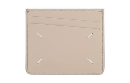 Maison Margiela Leather Wallet, Card Holder Men's Khaki