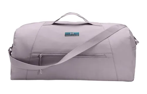 Under Armour Nylon Travel Bag Gym Bag Regular Women's Lead Gray Purple