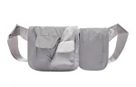 Converse FCW Nylon Fabric Crossbody Fanny Pack Regular Unisex Gray