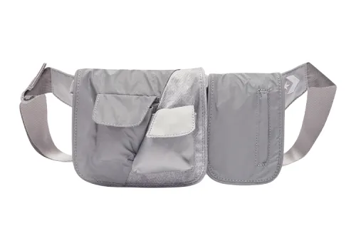 Converse FCW Nylon Fabric Crossbody Fanny Pack Regular Unisex Gray