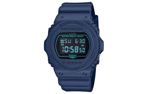 CASIO Men G-SQUAD Series Blue Watch DW-5700BBM-2