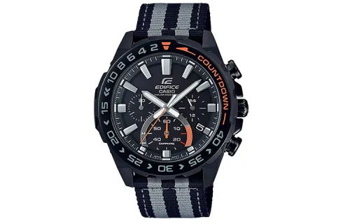 CASIO Men EDIFICE Black Watch EFS-S550BL-1AV