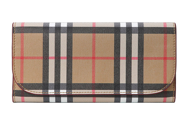 Женский кошелек Burberry (желто-коричневый)