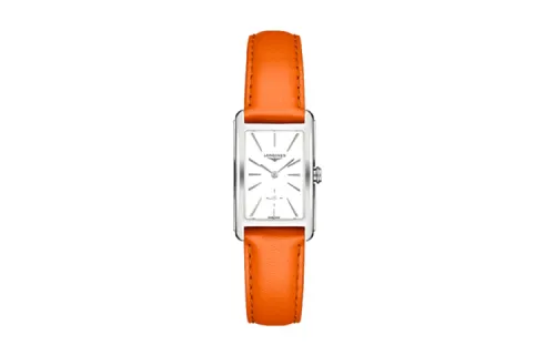 LONGINES DolceVita Collection Quartz Movement Women's Watch 23.3mm*37mm White Dial Stainless Steel Case