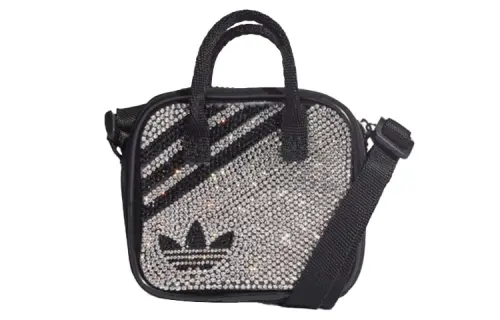Adidas Originals Polyester Shoulder Bag, Crossbody Bag, Handbag Mini Unisex Black