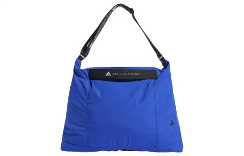 Adidas Recycled Nylon Plain Weave Fabric Crossbody Bag, Shoulder Bag Regular Unisex Royal Blue