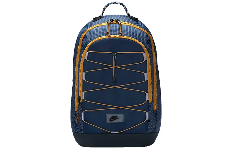 Nike Hayward Fabric Backpack Regular Unisex Dark Navy Blue/Obsidian Color