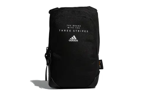 Adidas Polyester Crossbody Bag Regular Unisex Black