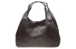 Bottega Veneta Sheepskin Handbag Women's Dark Coffee