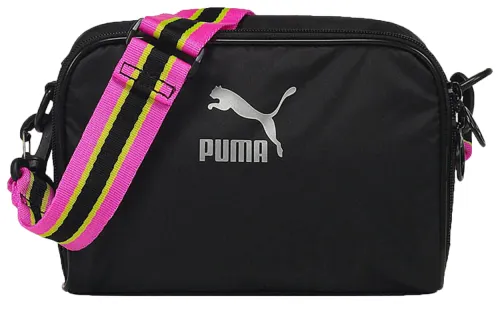 PUMA Fabric Crossbody Bag, Shoulder Bag Regular Unisex Black