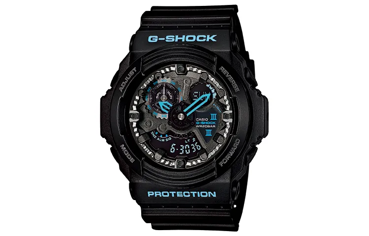 CASIO Men Black Watch GA-300BA-1A