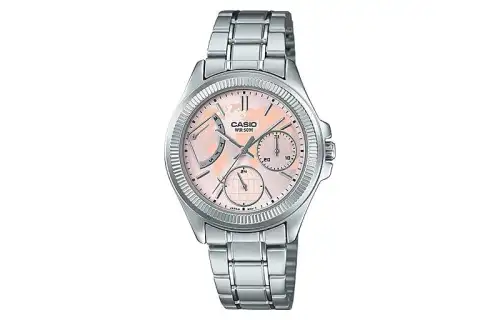 CASIO Women's Standard Series Pink Watch LTP-2089D-4AV