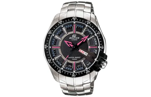 CASIO Men EDIFICE Black Watch EF-130D-1A4