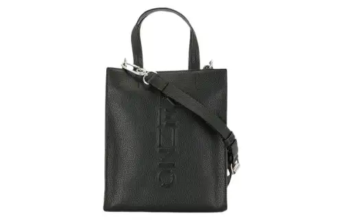 KENZO Leather Briefcase Men's Black