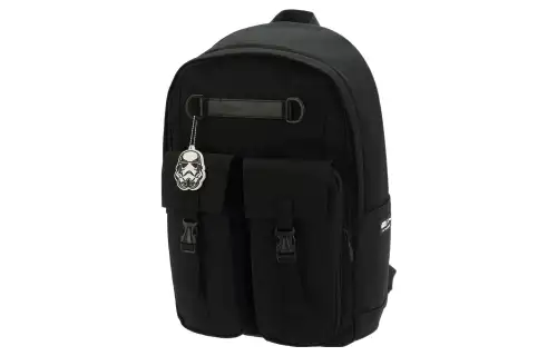 Li Ning Star Wars Collaboration Fabric Backpack Regular Pure Black
